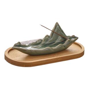 JOJO'S L. PD.紫泉涧.青瓷线香插香薰炉室内茶空间檀香 | 涌起