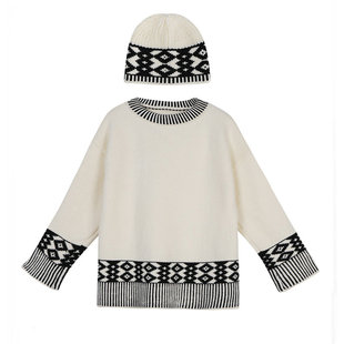 情侣装秋冬2025新款ins超火毛衣男女韩版宽松法式针织衫外套潮牌