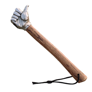 多功能点赞拳头铁锤五金工具户外不锈钢家用防身摆件车载锤子榔头