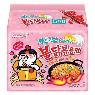 韩国变态辣奶油火鸡面