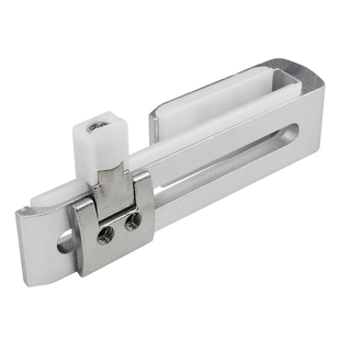 加长款免开孔玻璃门锁扣卫生间浴室玻璃移门插销淋浴房推拉门扣锁