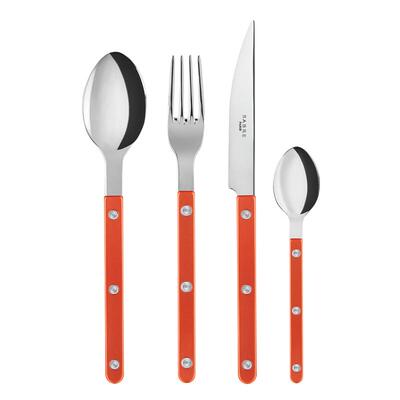 法国sabreparis西餐餐具刀叉橙