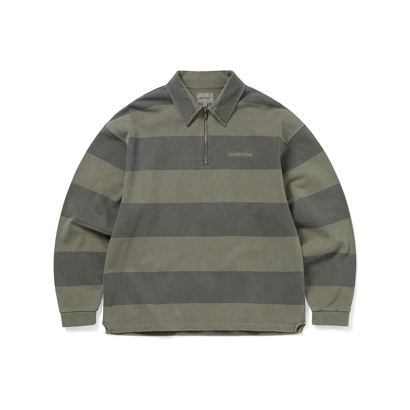 thisisneverthat® Half Zip Polo Sweatshirt 25年秋冬polo卫衣