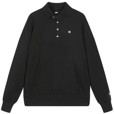 Champion冠军情侣加绒半高领卫衣