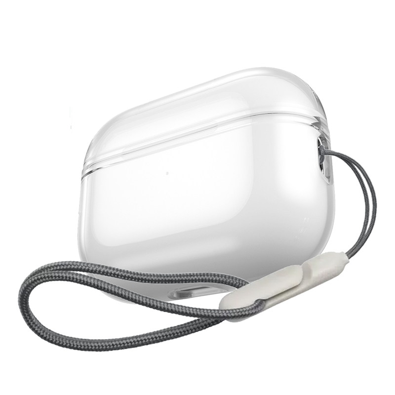 适用苹果蓝牙耳机保护壳airpodspro2保护套透明软壳airpods4耳机壳aripods保护壳