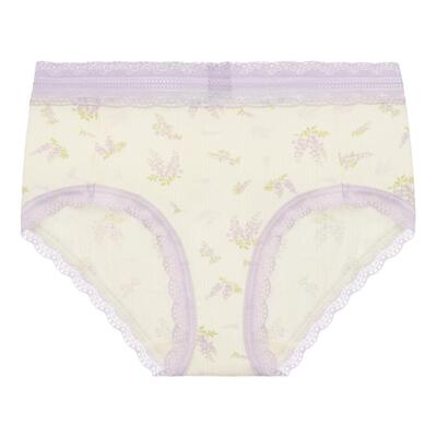 华歌尔棉质中腰三角裤女内衣女