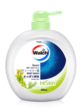 【新品】威露士五度清凉沐浴露1L