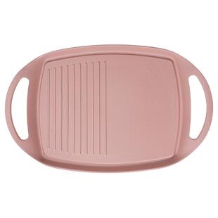 BESCO户外烧烤盘露营室内家用铁板烧烤鱼烤肉盘日韩式铁板烧烤盘