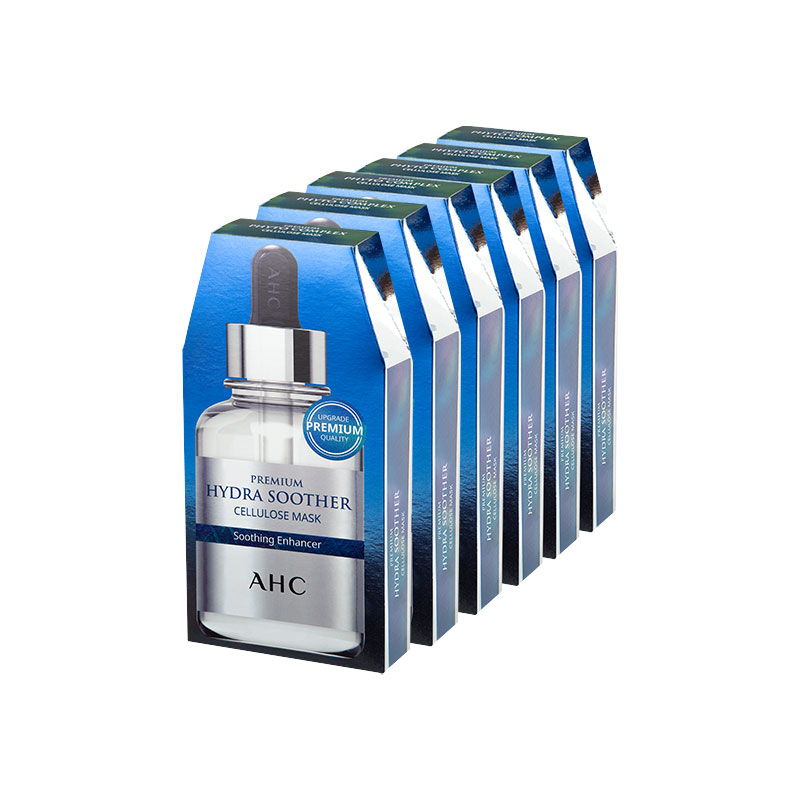 【直播会员专享】AHC 玻尿酸B5小安瓶面膜6盒补水舒缓保湿护肤