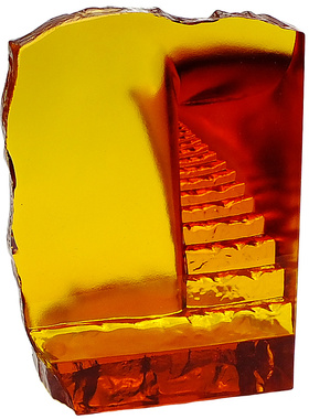 琉璃步步高升摆件办公室桌男士