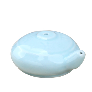 光祖景德镇陶瓷水滴冰裂水孟砚滴水滴砚台滴水小型圆形水孟研磨磨墨用陶瓷手绘注水加水工具学生用水文房四宝