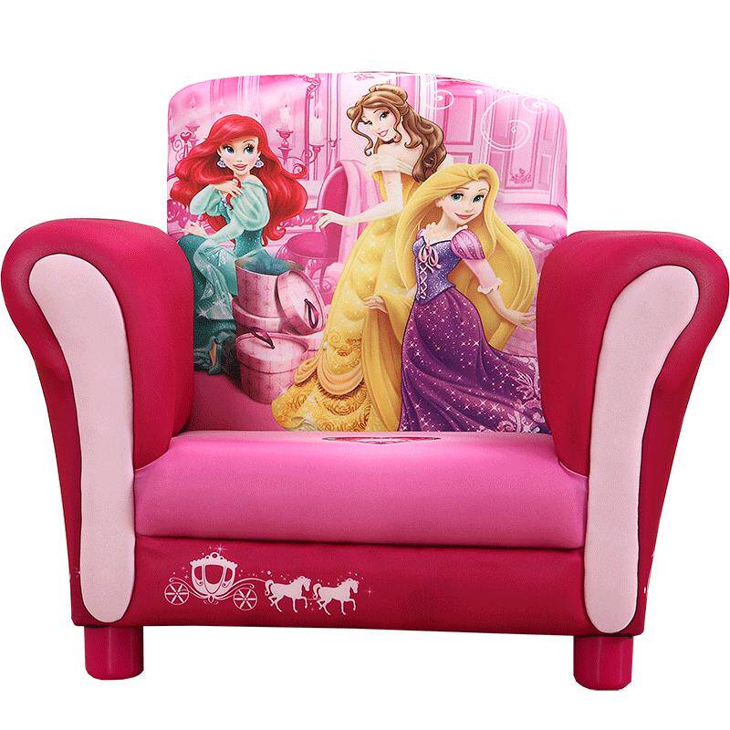 迪士尼儿童沙发公主卡通卡通儿童房宝宝幼儿沙发凳椅阅读角沙发