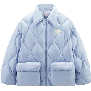 【LOTSYOU联名】乐町商场同款翻领羽绒服冬新款保暖外套C1ACE