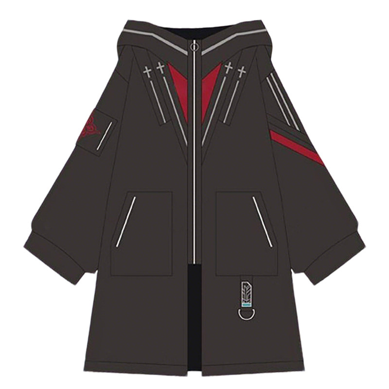 三月七长夜月cos服风衣动漫外套游戏同人衍生日常服jk裙男女卫衣