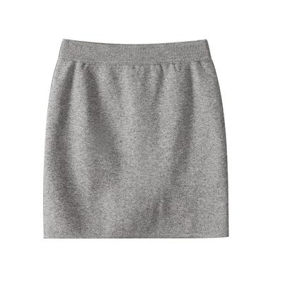 美姿乐针织半身裙修身显瘦包臀短