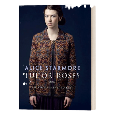 都铎玫瑰针织毛衣图案和编织书