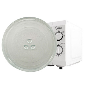 微波炉配件适用美的格兰仕机械微波炉玻璃转盘通用耐热光波炉托盘