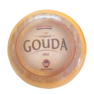贝斯隆黄波奶酪芝士块500g高达奶酪GouDa 干酪即食奶酪块原制芝士
