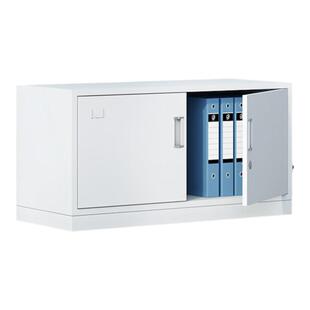 中伟钢制铁皮柜单节资料柜文件柜办公柜子分体五节柜组合单节矮柜