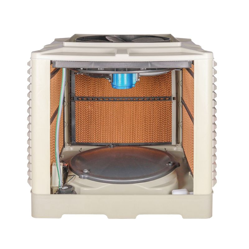 壁挂3KW工业冷风机30000m3冷风机降温厂房式蒸发厂家直销车间/h