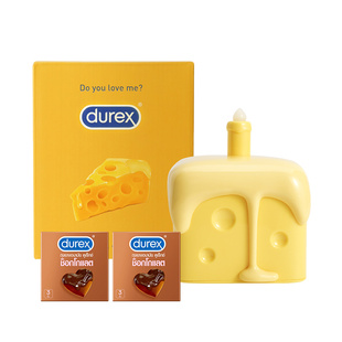 【自营】【杜蕾斯奶酪蛋糕礼盒】七夕送礼男生日礼物巧克力避孕套