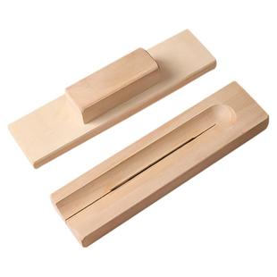 板栗锥栗开口器开栗子神器实木剥生栗子莲子机家用十字开栗子工具