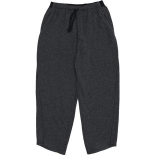 素然AnKoRau 安高若25春季女士休闲经典涤麻抓绒直筒裤