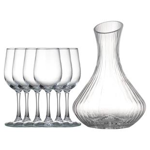 水晶玻璃红酒醒酒器红酒家用高级感葡萄酒杯分酒器红酒杯子醒酒壶