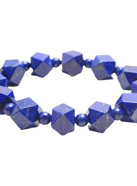 如鸿女青金石水晶手链