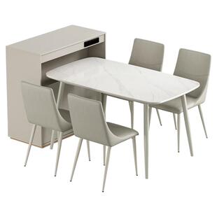 林氏家居餐边柜家用储物柜可伸缩边柜靠墙柜子置物柜吧台柜墙边柜