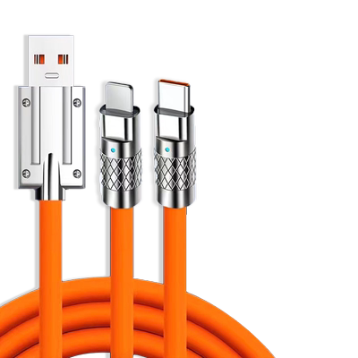 120w加粗快充数据线适用于苹果