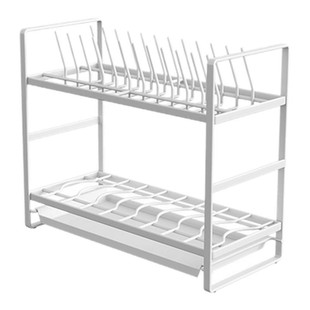 护家沥水碗盘架放碗碟子盘子收纳架沥水篮台面置物架多功能碗碟架