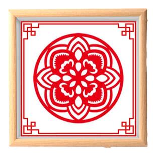 2026剪纸套装刻刀刻纸非遗传承剪纸宣纸 初学中国风春节窗花纸手工大红纸图案新春diy剪纸材料包三角四角剪纸