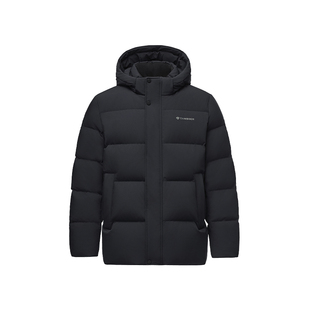 坦博尔25年冬季新款羽绒服男士蓄热保暖防风短款加厚舒弹面料外套