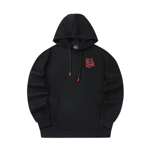 变有钱361蛇年红色运动卫衣男2025新年款连帽加绒新年款女子卫衣