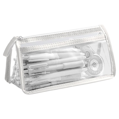 透明笔袋考试专用双层大容量