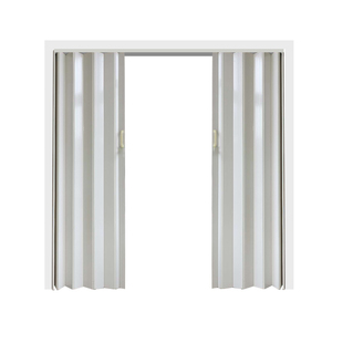 PVC折叠门免打孔开放式厨房卫生间开通燃气临时门隔断门推拉门