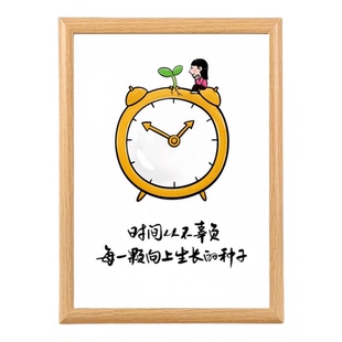 读书的意义励志语录木质相框摆台学生激励学习书桌面摆件孩子礼物