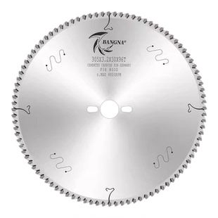 BANGNA邦纳精密推台锯片裁板子母锯用300*96齿木工划线底锯工业级