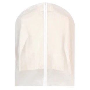 衣物收纳防尘袋透明悬挂西装袋防尘罩挂衣罩可视大衣整理防水防潮