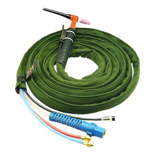 WP18水冷氩弧焊枪5米10米加粗铜线400氩弧焊机焊线315氩弧焊把线