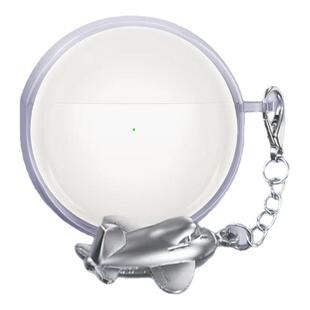 ESCASE适用于华为freebuds7i保护套新款华为耳机FreeBuds7i保护壳Pro4透明FreeClip男女高级感6i防摔七代外壳