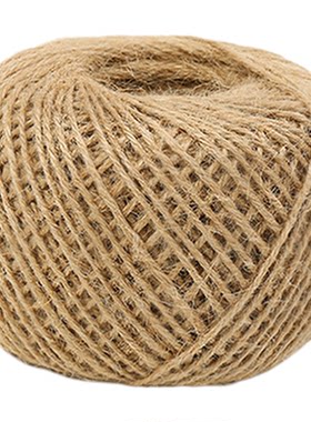 复古编织麻线手工diy材料