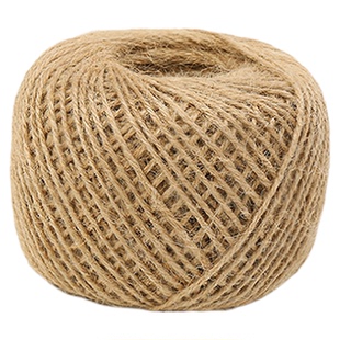 麻绳幼儿园环创手工diy材料 复古编织麻线细粗捆绑绳装饰用品绳子