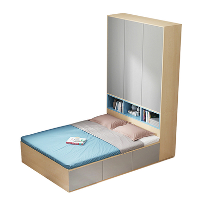 单人床可储物多功能定制榻榻米床