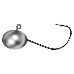 三只鸬鹚根钓钩微物双背刺根钓钩小钩形铅头钩1.5g 2.5g 黑头假饵