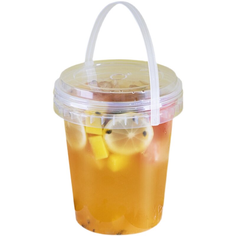 1l水果茶桶杯大容量奶茶桶食品级