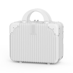 手提箱结婚红色行李箱女化妆箱婚嫁伴手礼可挂旅行箱陪嫁小箱子