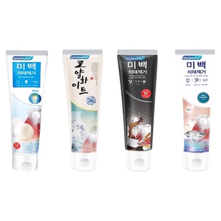 喔咔乐3D亮白牙膏100g去黄美白牙齿清新口气韩国原装进口成人含氟