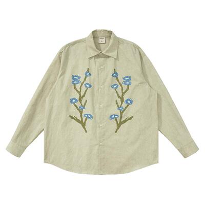 小众个性印花休闲百搭衬衫外套男